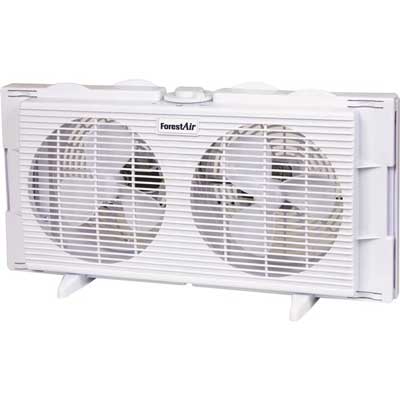 Forest Air  inch Forest Air 7-in 3-speed Indoor Window Fan